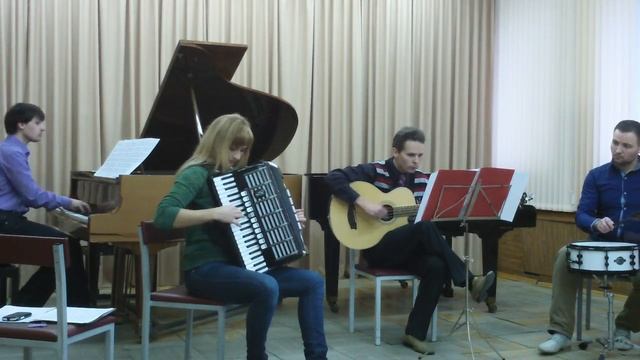 Л.ФЕРРАРИ "ДОМИНО" в обр.В.Ковтуна ансамбль "СЕРПАНТИН"