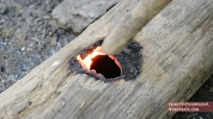 Primitive Technology- Water powered hammer (Monjolo)