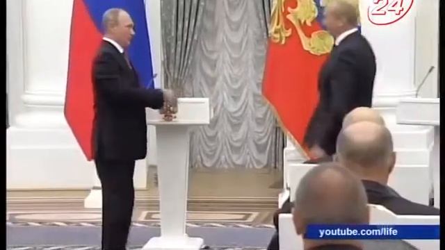 Владимиру Чагину вручили орден «За заслуги перед Отечеством» смотреть онлайн