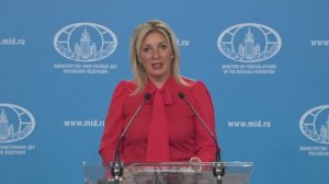 Брифинг М.Захаровой,  28 августа 2024 года