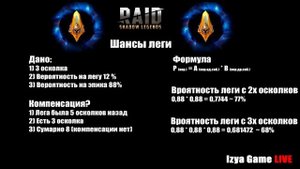 RAID - учимся предсказывать выпадение леги на х2 или х10 с помощью теории вероятности и математики