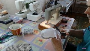 Пошив крутых мини прихваток для кухни часть1.