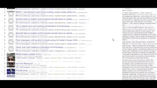 Make - обзор команды проекта и социальной активности смотреть онлайн