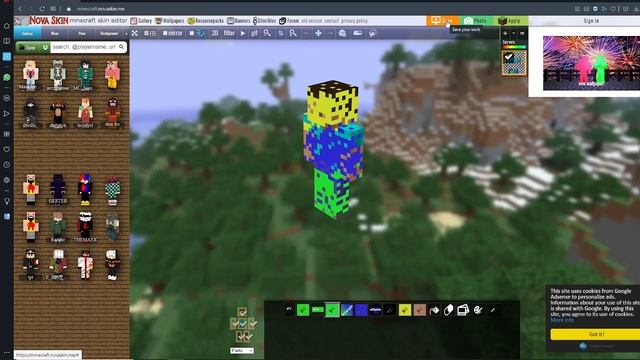 Wie erstellt man einen kostenlosen Skin in Minecraft(Java)[2022] смотреть онлайн