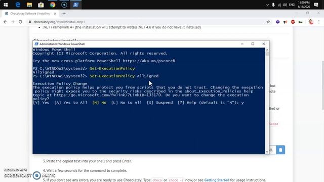 How to Install Chocolatey on Windows 10 смотреть онлайн