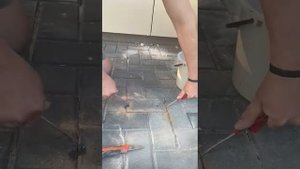 Как заменить одну брущатку, замена брущатки