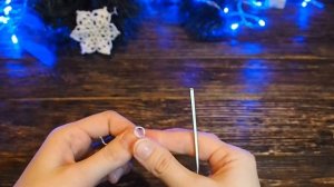 Снежинки крючком - 2 варианта снежинок