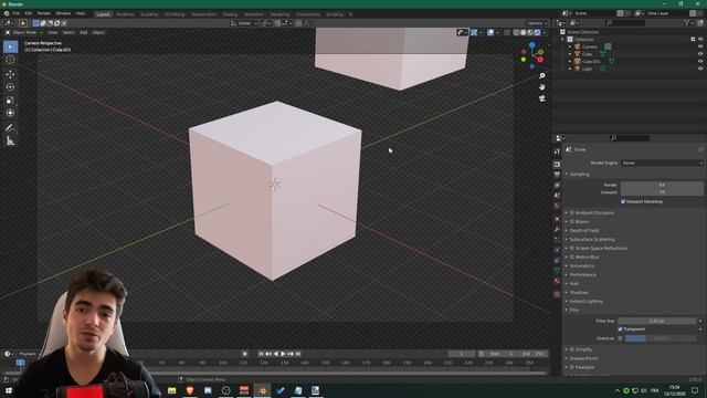 Blender - Exporter un rendu en png transparent смотреть онлайн