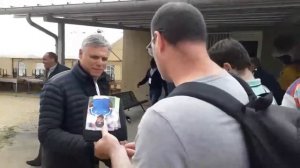 Fabrice henry, manuel amoros, franck sylvestre, dangbeto en dédicaces
