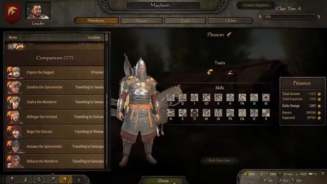 Bannerlord Patch 1.5.6 Day 429-453 (Trade test to 300 for dev mexxico)(check description) Flesson19 смотреть онлайн