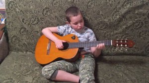 как играть на гитаре "Jingle Bells"