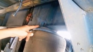 Как доехать до шиномонтажа с лопнувшим колесом на полуприцепе