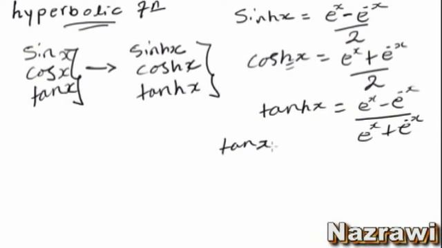 Calculus " Hyperbolic Function" Ethiopian  language (Amharic) # 1