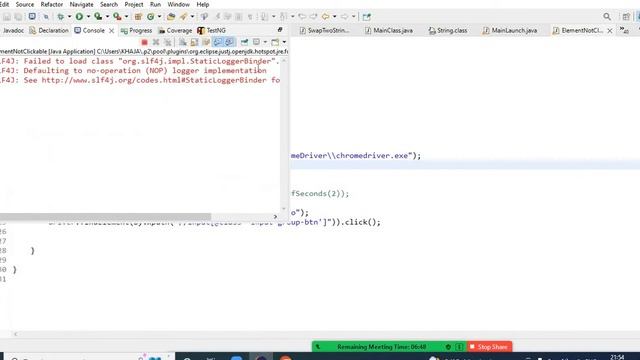 Selenium Exceptions | Frequently Faced Selenium Exceptions | Stale Element Exception |