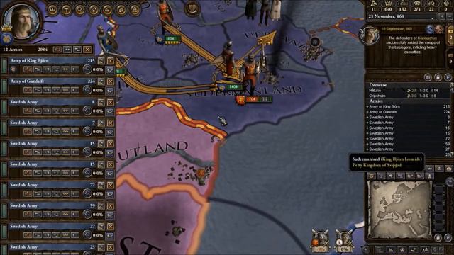 CKII Multplayer Part. 3 "Let's Paint The World Blue" w/Rasmus L Greco & NakedChef смотреть онлайн