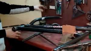 Восстановление велосипеда Украина(Аист Салют ХВЗ) / Bike repair restoration