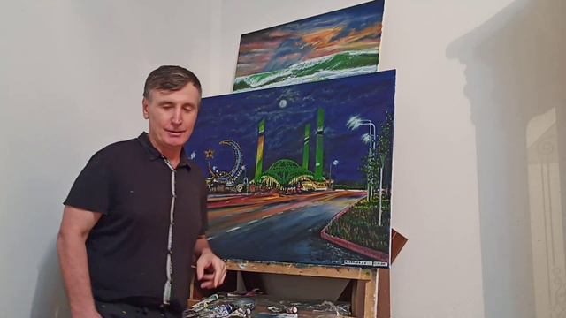 Подарок Хадиже, картина мечеть имени Аймани Кадыровой в Аргуне! смотреть онлайн