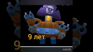 Сколько лет бравлерам в бравл старс???