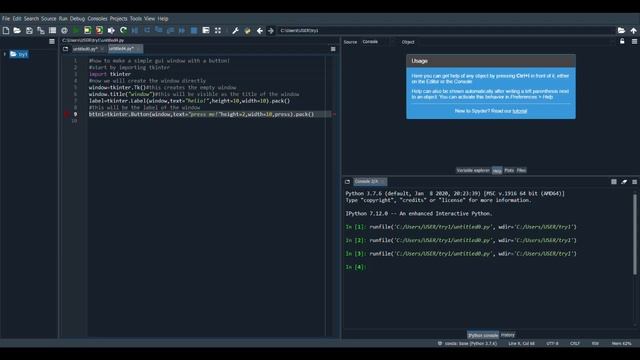 Python GUI Tutorial : Creating Window, Labels, Buttons|| For Beginners || Python Tutorials