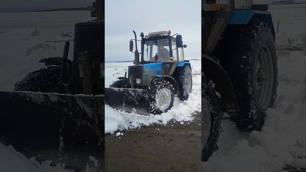 #мтз 952.расчистка съезда смотреть онлайн