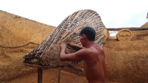 120 дней, как я строил парк водных горок в подземном доме с бассейном 1080p