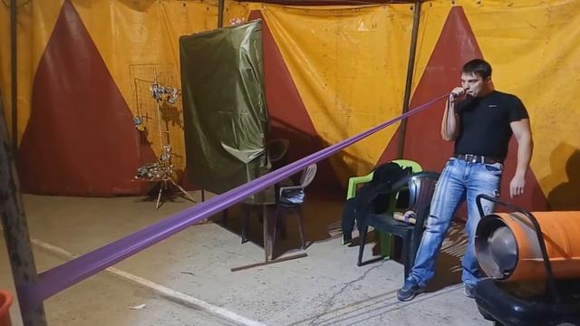 Армрестлинг.  Тренеровка с резиной!!! Статика!!! смотреть онлайн