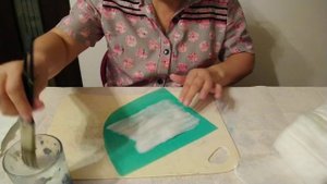 Как сделать идеально ровное ватное полотно. Мастер класс.mp4