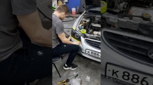 bi led lens xenon hyundai accent. Установка би линз. Хендай Акцент.