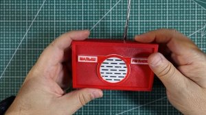 Своими руками собираем модель-игрушку радиоприемника Малыш, печатая корпус на 3D принтере