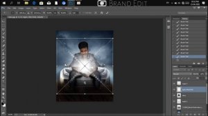 Photoshop- Sit on the car new Style Editing Tutorial | Professional Editing  | Brand Edit