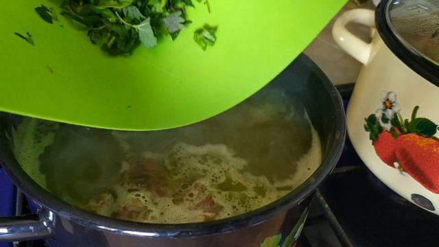 Как приготовить СУП ИЗ КРАПИВЫ И ЩАВЕЛЯ.  Самый простой РЕЦЕПТ зелёного супа.