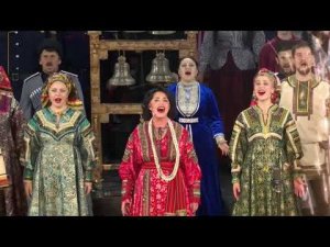 Песня «Матушка Россия» с колокольным звоном. Гала-концерт «Казачий круг». Театр «Русская Песня»