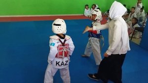 Бериков Рамазан. Красный протэктор. Кз Орда областной турнир. #taekwondo #sports #тхэквондо