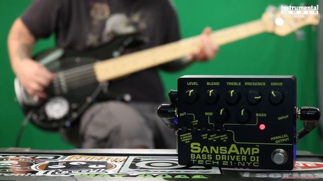 Tech 21 SansAmp Bass Driver DI V2 Demo смотреть онлайн