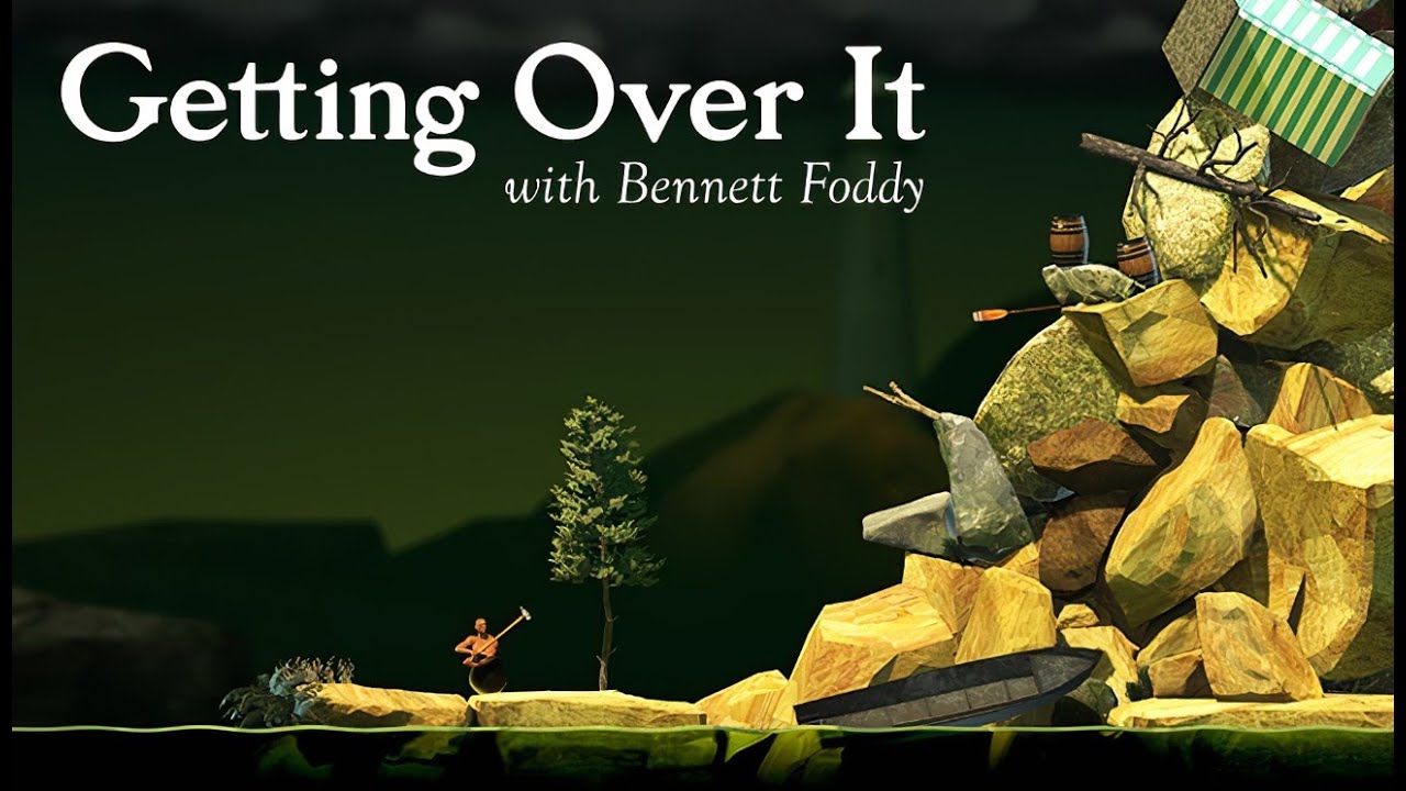 Гнев это только начало! - Игра - Getting Over It with Bennett Foddy №1.