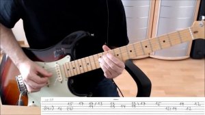 Lesson/Tutorial: Looking for the summer by Chris Rea. Part 2: Lead Guitar