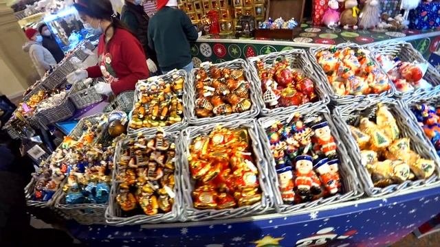 Новогодняя Москва. Улицы города в новогодние праздники