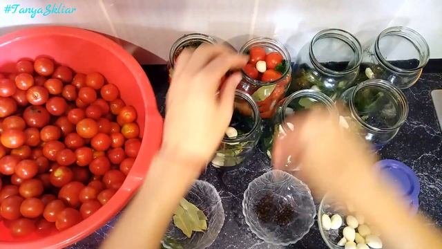 Консервация Помидоры, Огурцы и Кабачки Пошаговый Рецепт