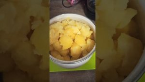 картофельное пюре на воде со сливочным маслом