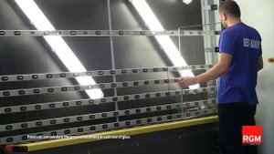 RGM RGPE Автоматическая линия для производства стеклопакетов с панельным прессом