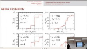 Photoinduced electronic properties of low dimensional systems