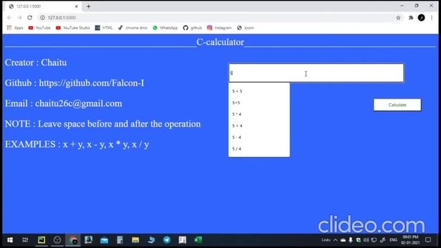 Web calculator using python and flask source code is in the description смотреть онлайн