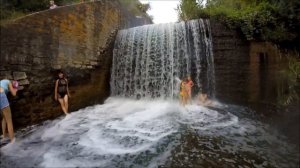 Водопад. Детская фотосессия.