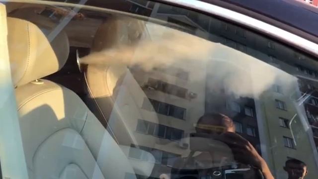 Обработка автомобиля "Сухим Туманом" смотреть онлайн