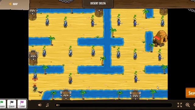 Desert Delta CodeCombat. Python смотреть онлайн