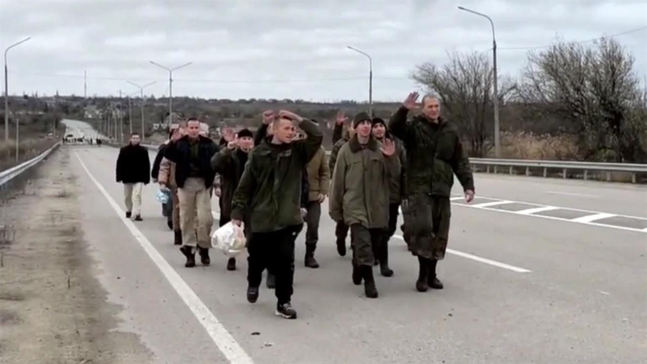 Вторая за два дня группа российских военнослужащих возвращена из украинского плена