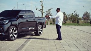 Обзор Toyota Hilux в тюнинге. Tuning Hilux aro 22. Lexus Pickup