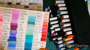 Маркеры, хранение, cardmacking, vista artista