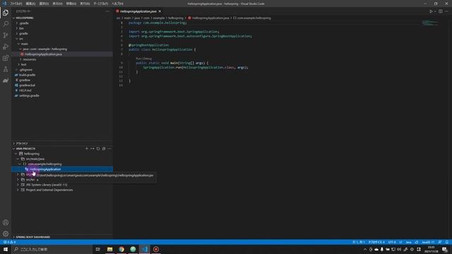 VSCodeでJava開発#03 SpringでWeb実行（字幕あり） смотреть онлайн