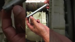 Снятие груза с барабана стиральной машини